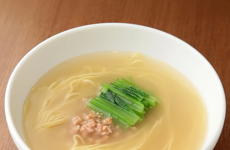 〆に食べる極上の鶏そば